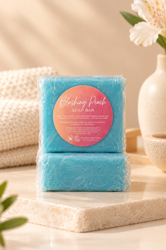 Blushing Peach soap